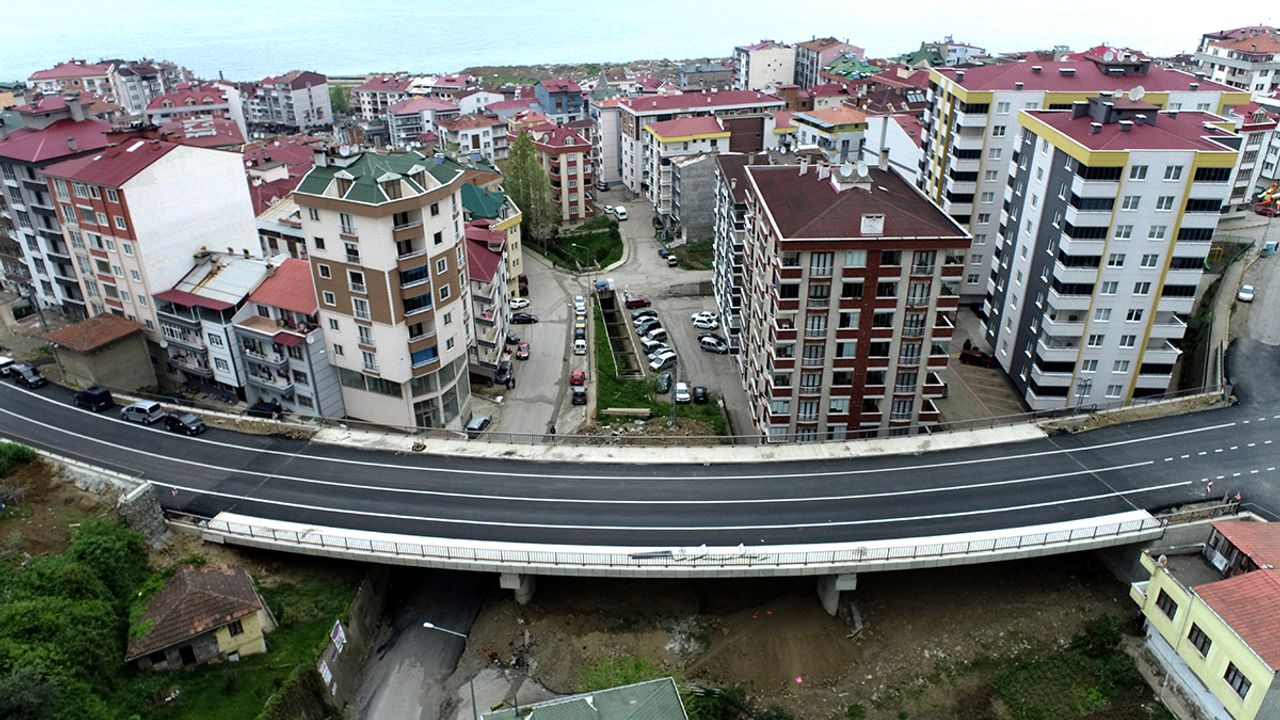 Trabzon Akçaabat’ta trafik rahatladı!