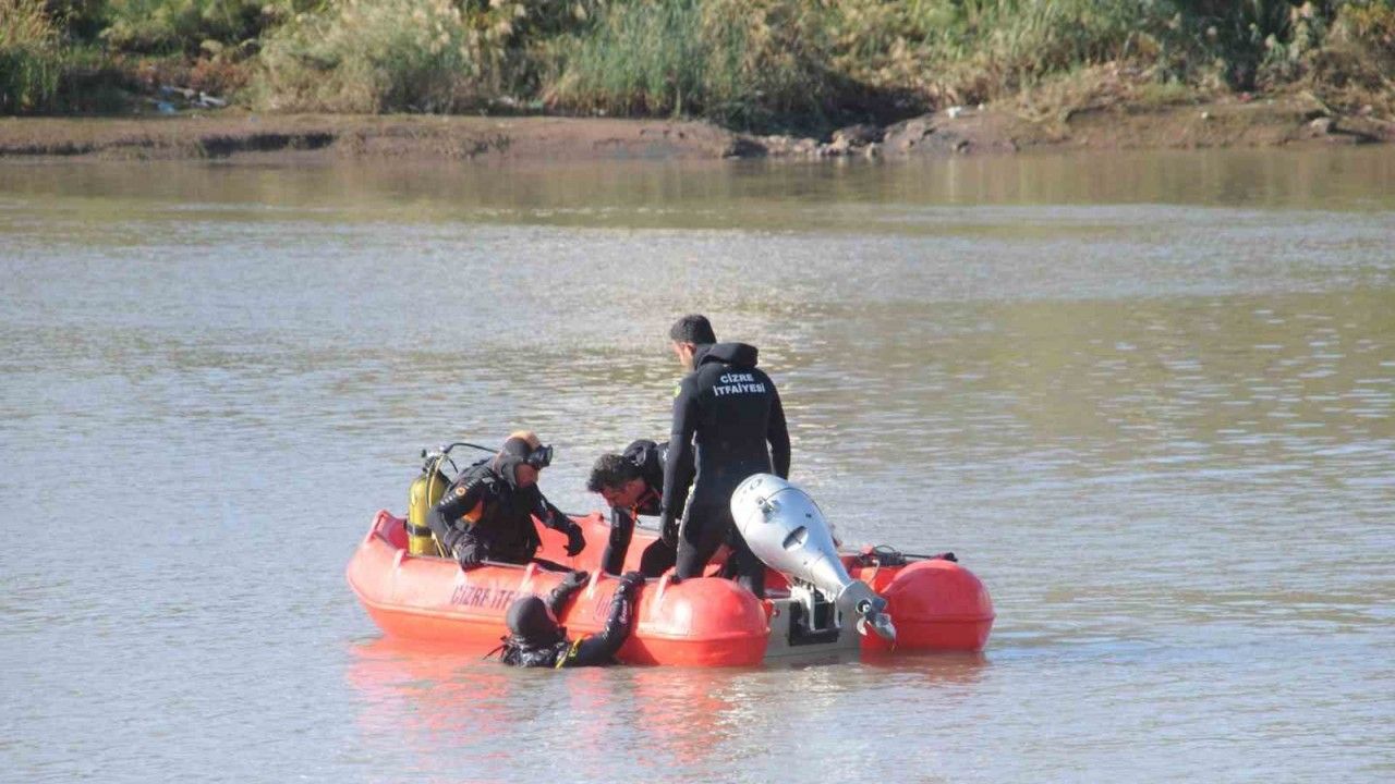 Şırnak’ta Dicle Nehri’nde kaybolan kızı arama çalışmaları devam ediyor
