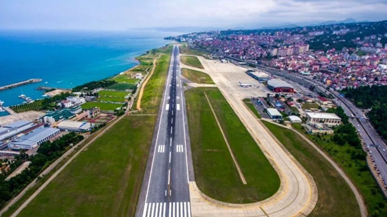 Trabzon'a yılın 10 aylık döneminde 62 ülkeden uçuş gerçekleştirildi!
