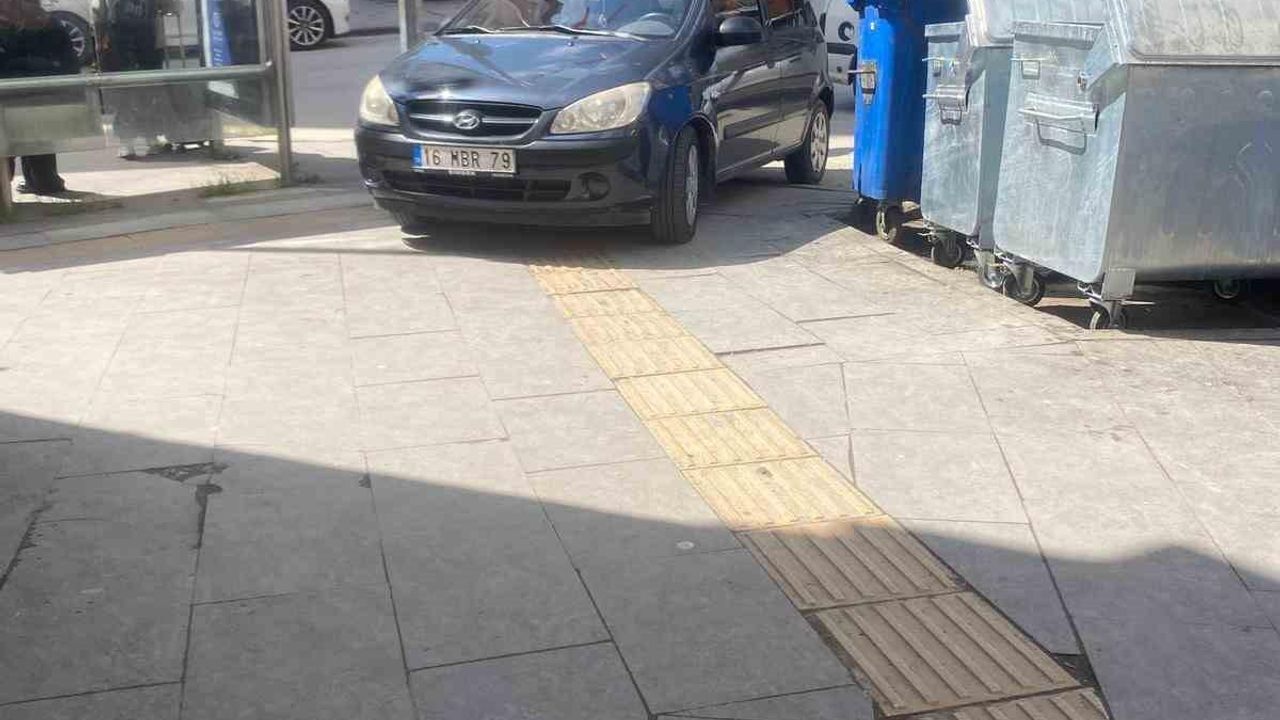 Duyarsız sürücü ‘Pes’ dedirtti
