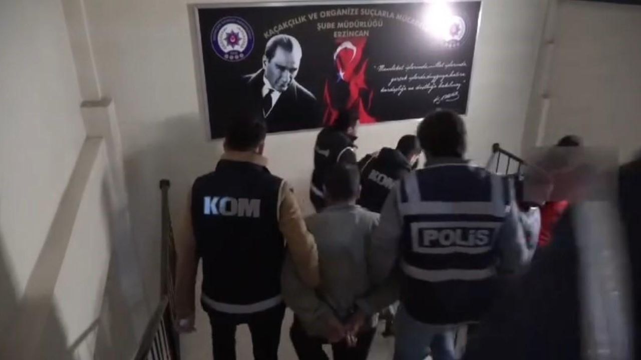 Erzincan’da nitelikli yağma suçundan 4 kişi tutuklandı