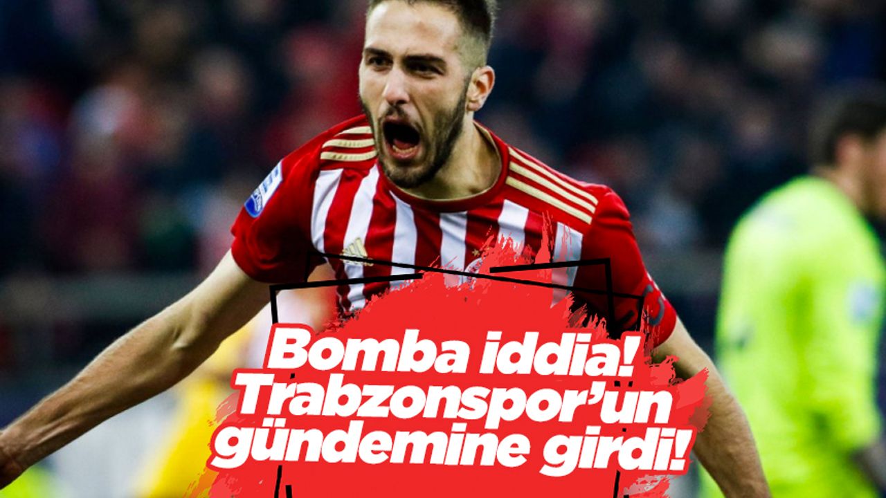Trabzonspor'a bomba iddia! Yunan orta saha...