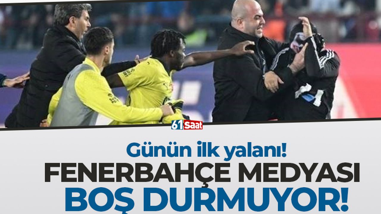 Fenerbahçelilerin algıları devam ediyor! Şimdi de koridor mağduriyeti yaratıyorlar