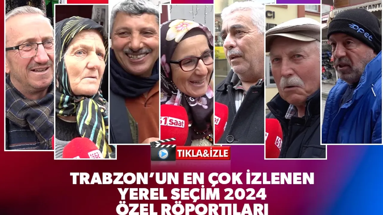 Trabzon'da seçmenler Yerel Seçim 2024 için kararını verdi