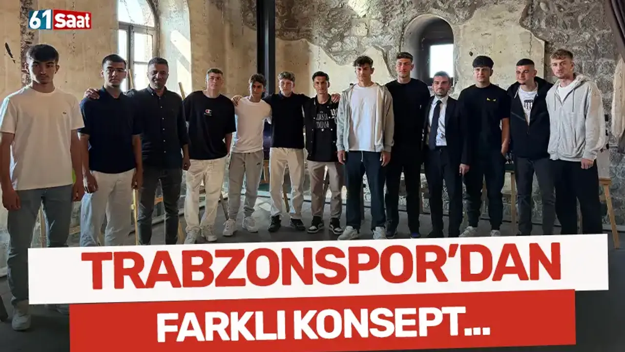 Trabzonspor'dan farklı konsept...