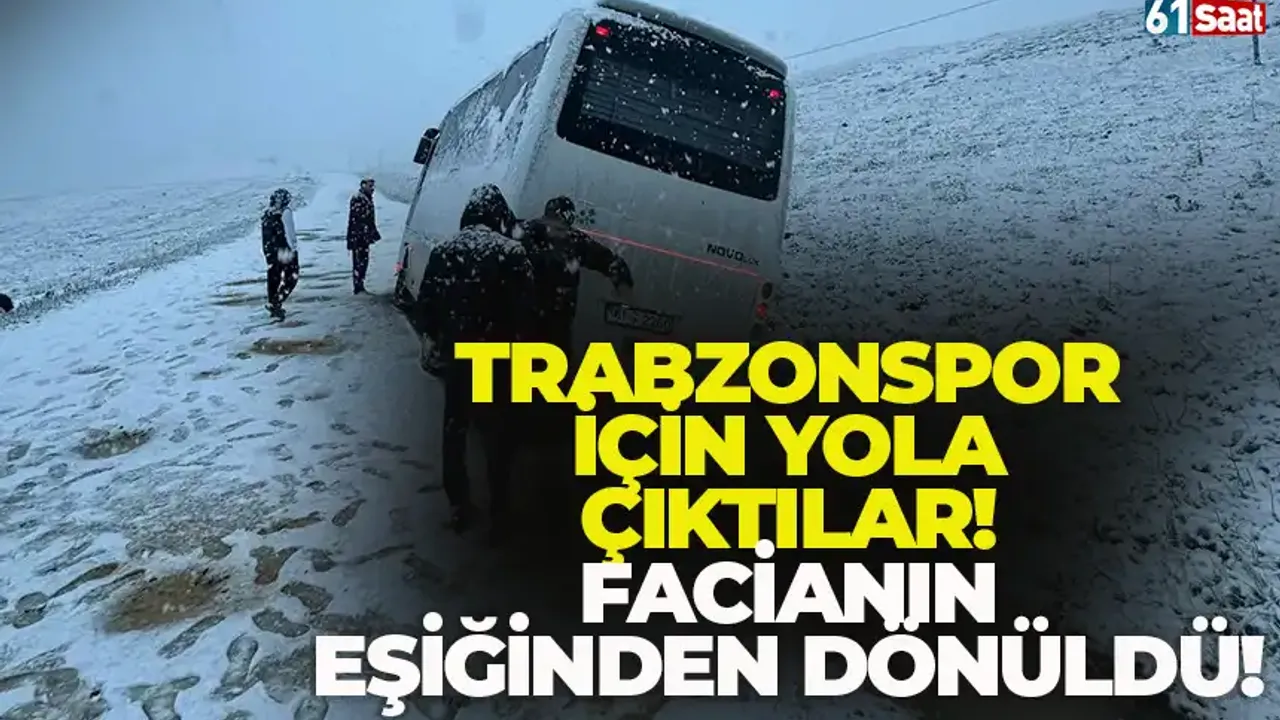 Trabzonspor için yola çıktılar! Facianın eşiğinden dönüldü…