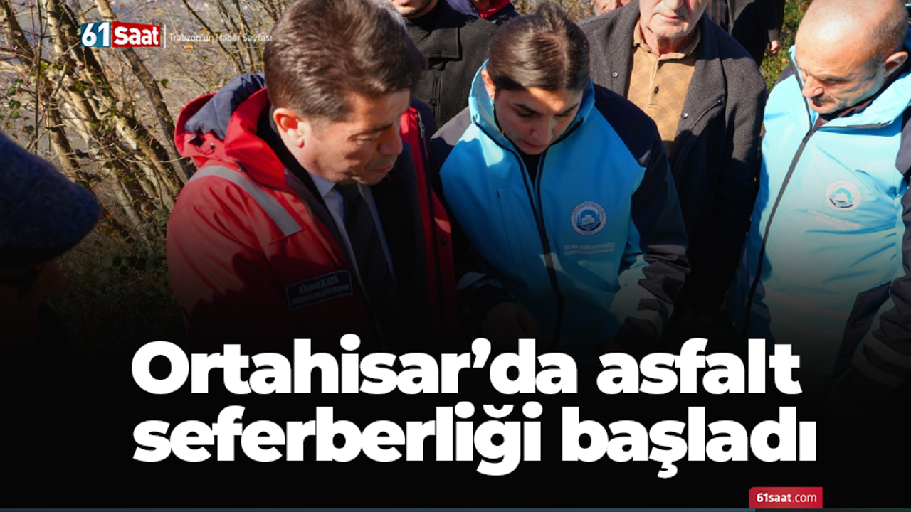 Ortahisar’da asfalt seferberliği başladı