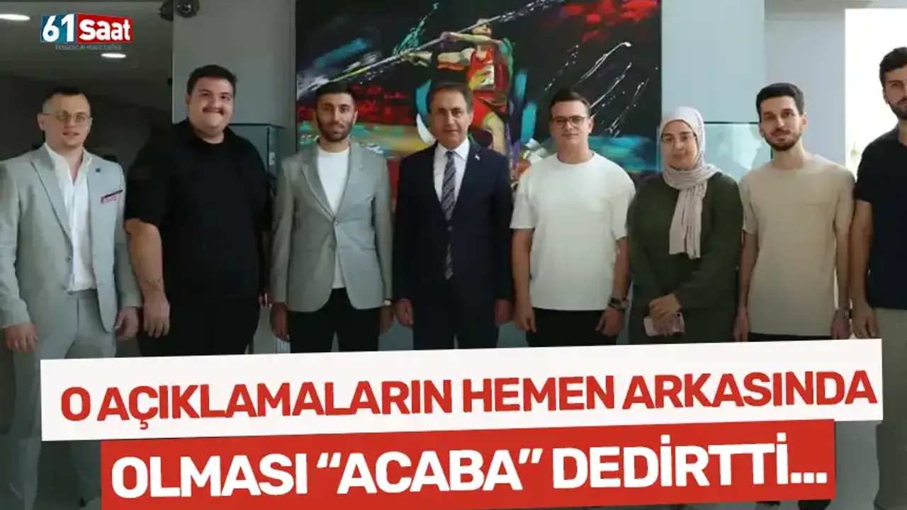 O açıklamaların hemen arkasında olması "acaba" dedirtti...