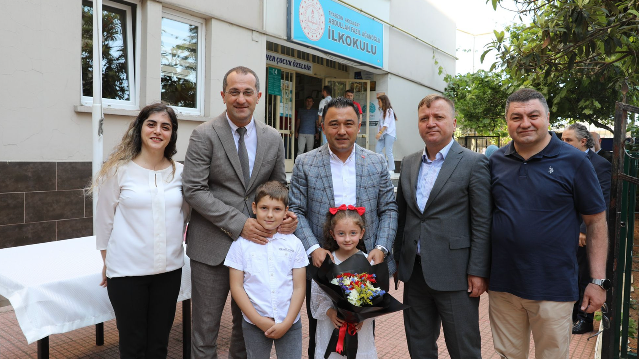 Akçaabat'ta karne heyecanı!