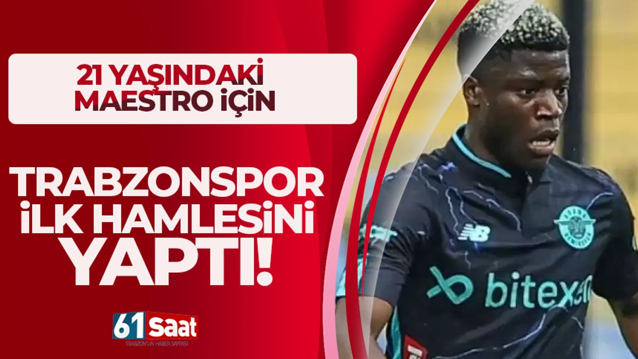 21 yaşındaki Maestro için ilk hamle yapıldı
