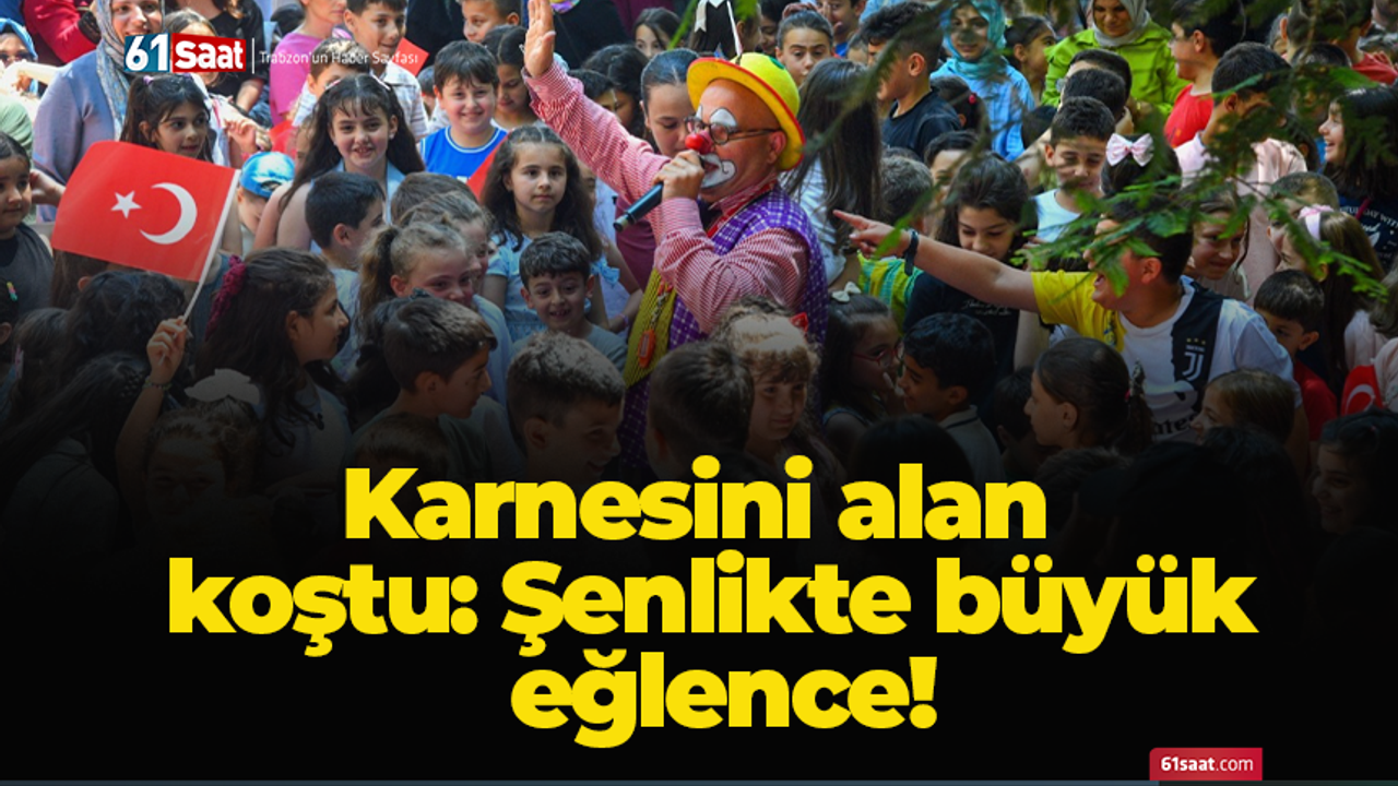 Trabzon'da Karne Şenliği Coşkusu: Miniklerin Eğlencesi Sona Erdi!