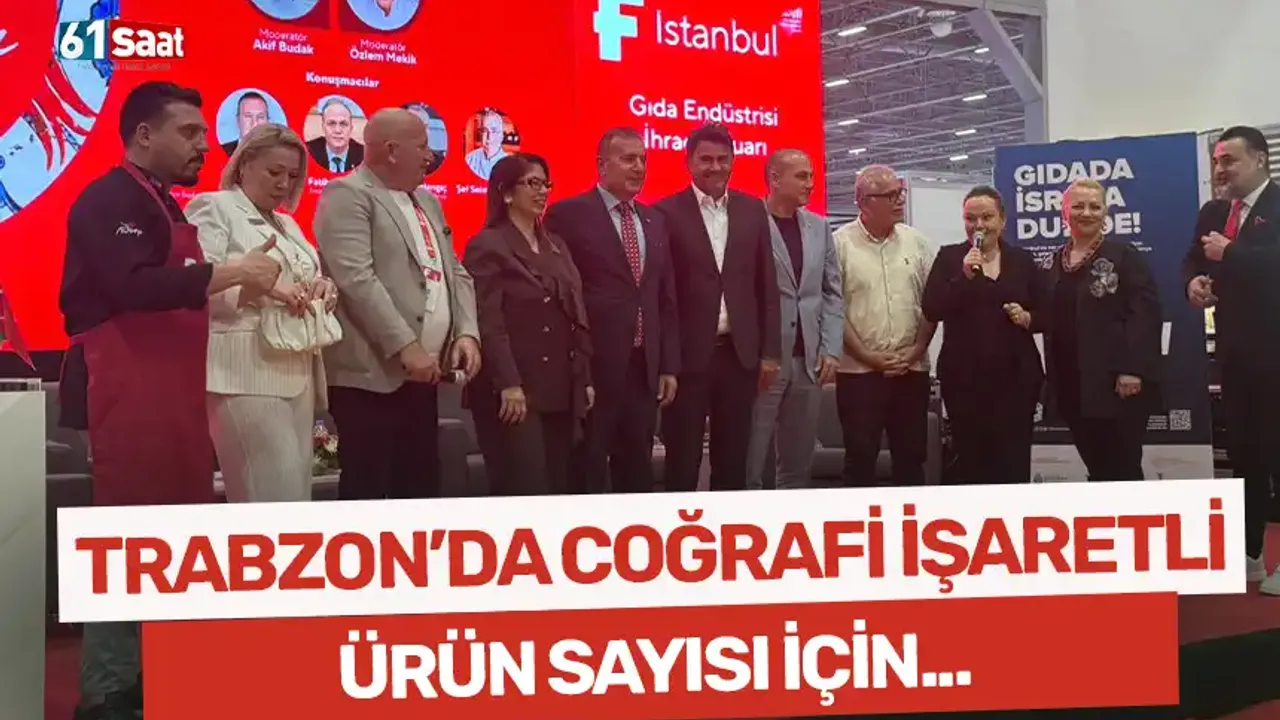 Trabzon'da coğrafi işaretli ürün sayısı için...