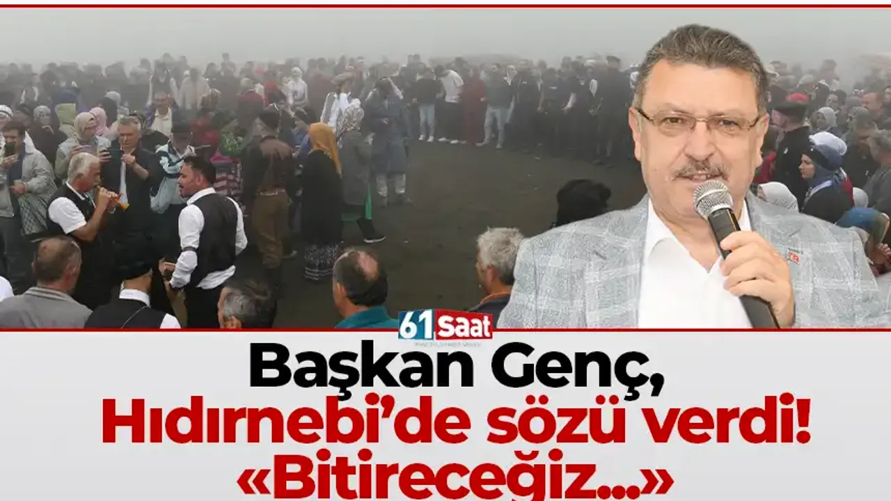 Başkan Genç, Hıdırnebi Yayla Şenliği’nde sözü verdi! "Bitireceğiz..."