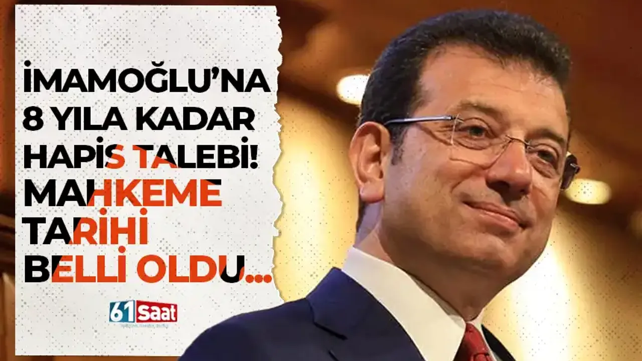 Ekrem İmamoğlu'na ‘resmi belgede sahtecilik' suçundan 8 yıla kadar hapis talebi... Mahkeme tarihi belli oldu!
