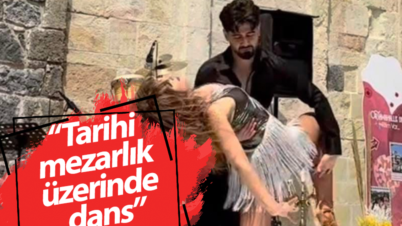 "Tarihi mezarlık üzerinde dans"