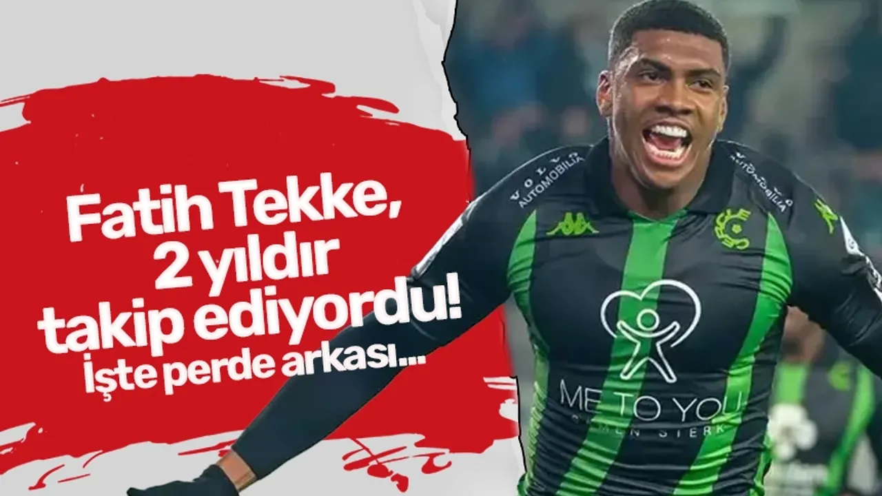 Fatih Tekke, 2 yıldır takip ediyordu! İşte perde arkası...