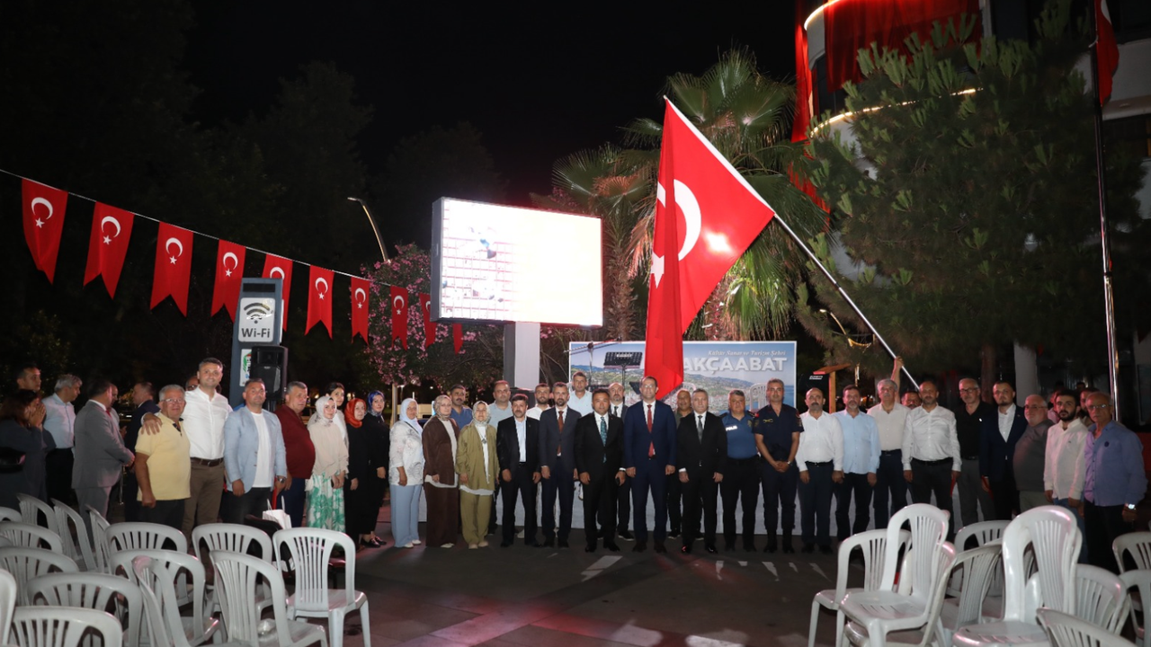 Akçaabat 15 Temmuz’u unutmadı ve unutturmadı