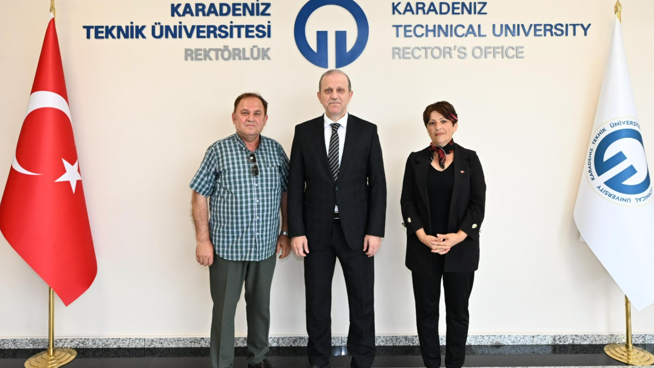 POLSEMDER Trabzon İl Başkanlığı’ndan Rektör Prof. Dr. Çuvalcı’ya ziyaret
