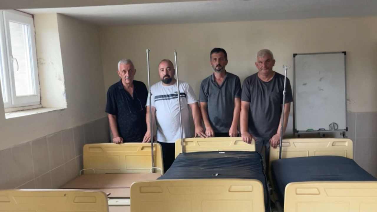 Beşikdüzü’nde örnek dayanışma: Üç hasta yatağıyla umut oldular