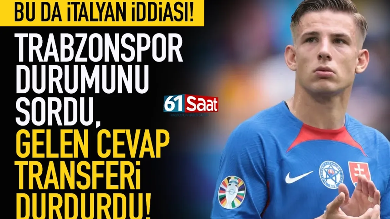 Trabzonspor, durumunu sordu, gelen cevap sonrası transferi durdurdu...