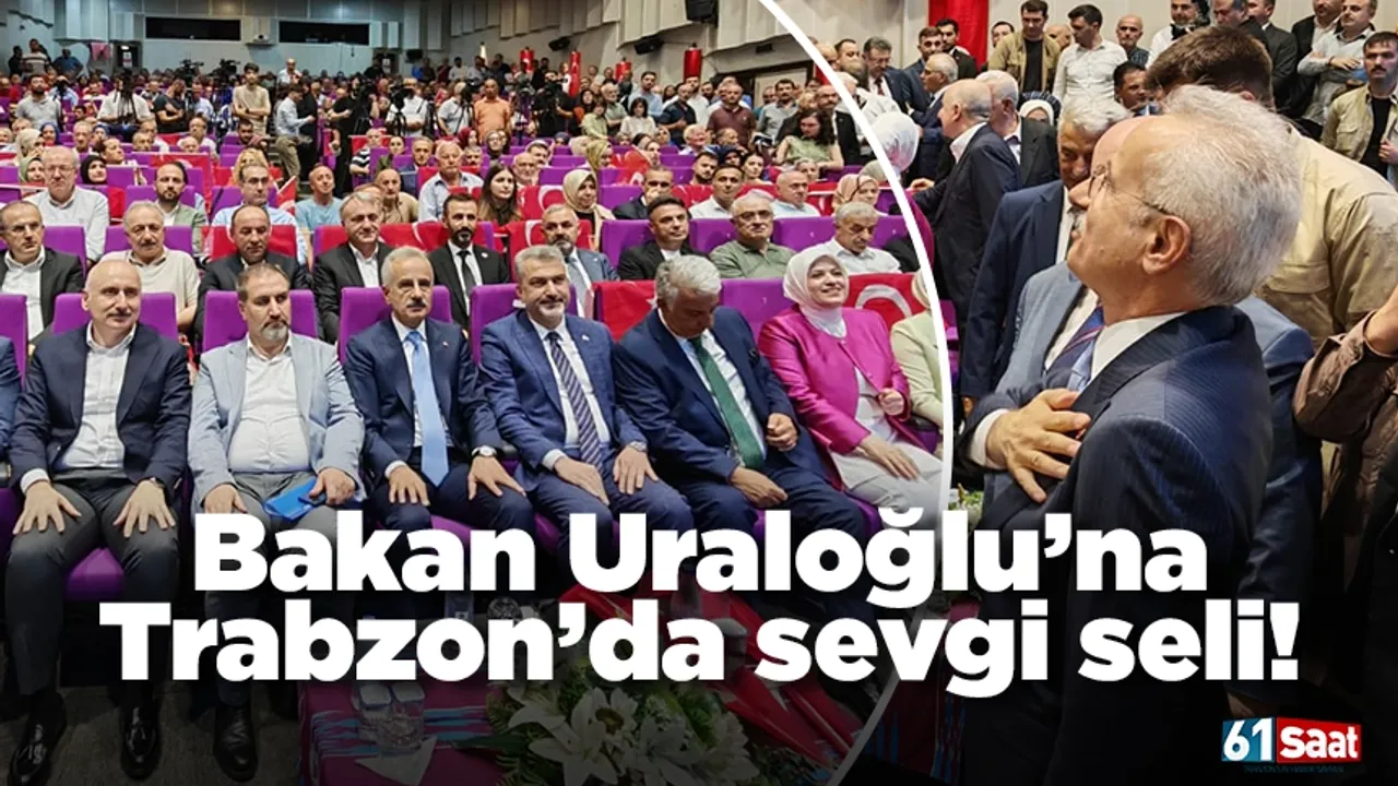 Bakan Uraloğlu, Trabzon'da AK Parti'nin toplantısına katıldı