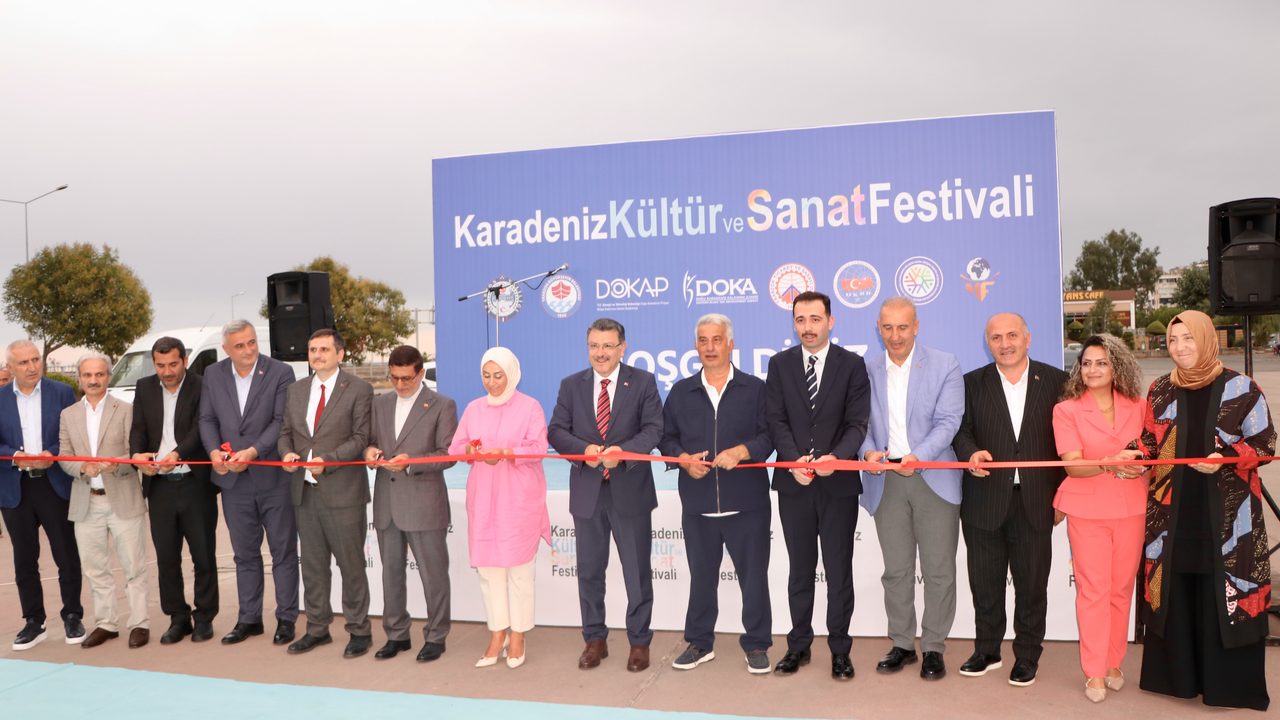 Trabzon'da "Karadeniz Kültür ve Sanat Festivali" başladı!