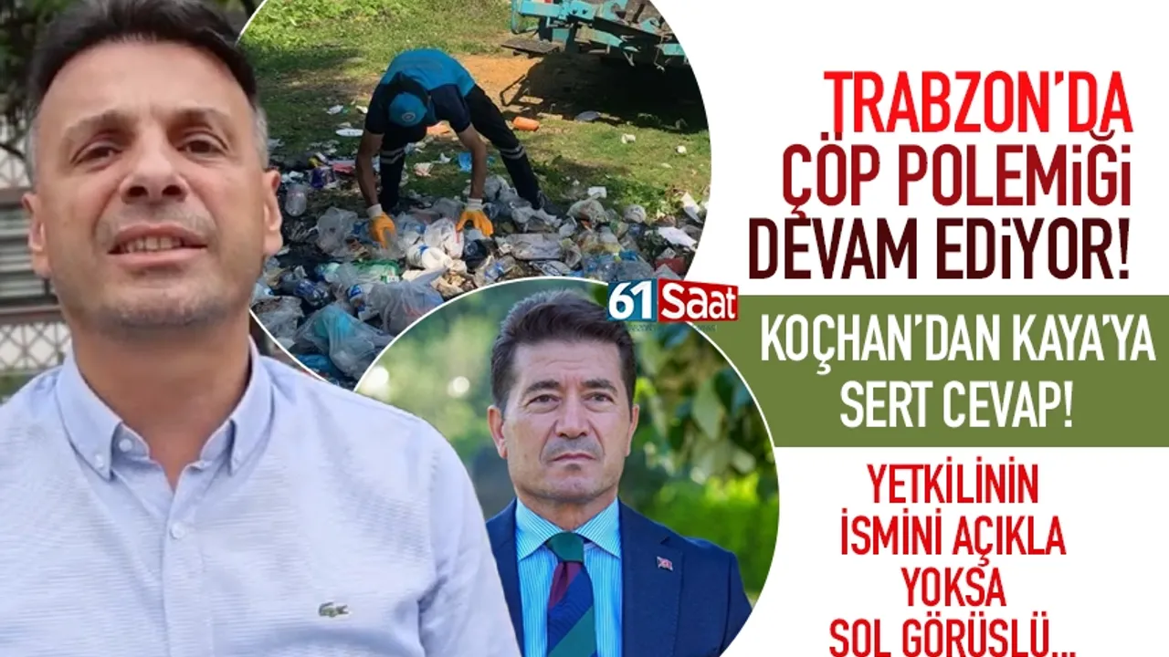 Trabzon'da çöp krizi sürüyor.. Başkanlar fena atıştı...