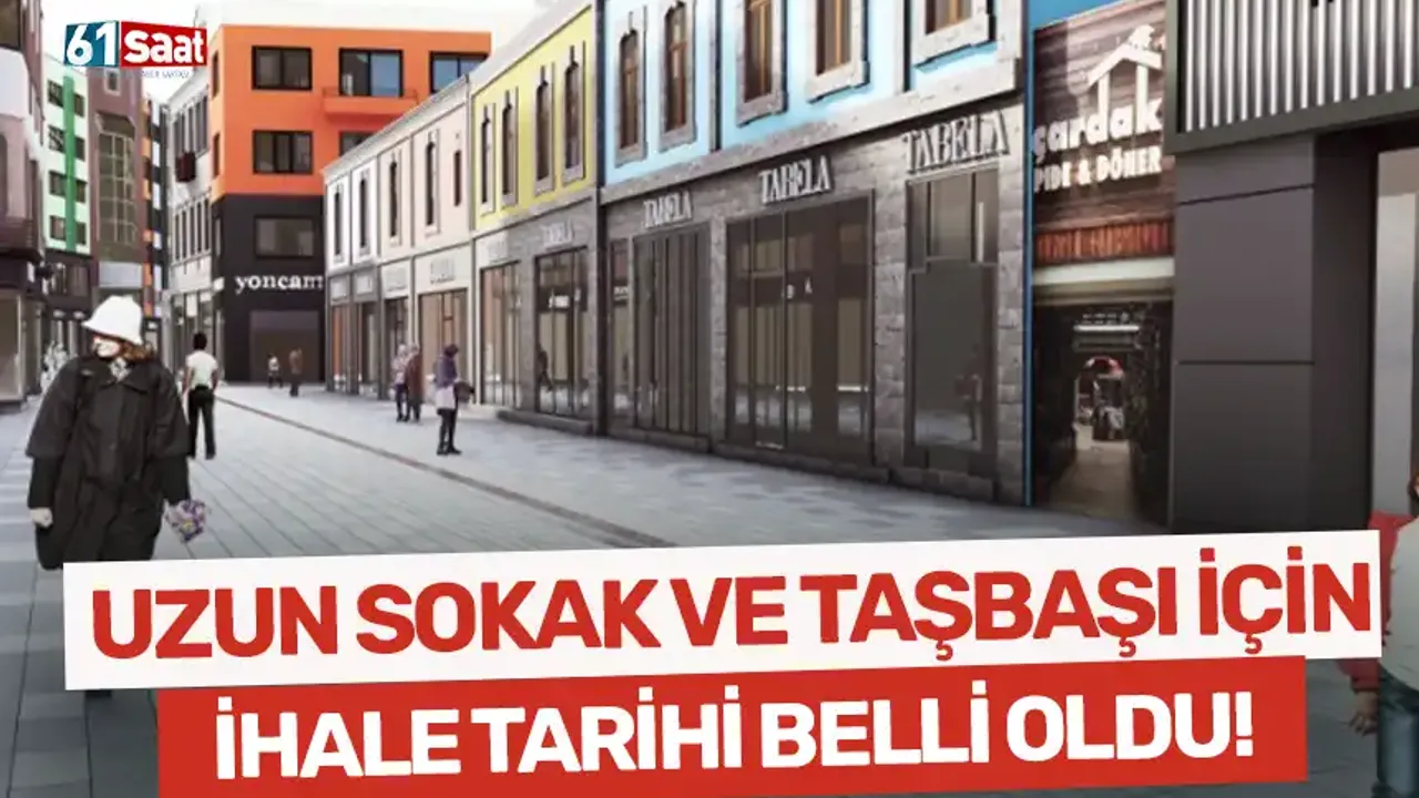 Uzun Sokak ve Taşbaşı'nda cephe sağlıklaştırma için ihale tarihi belli oldu!
