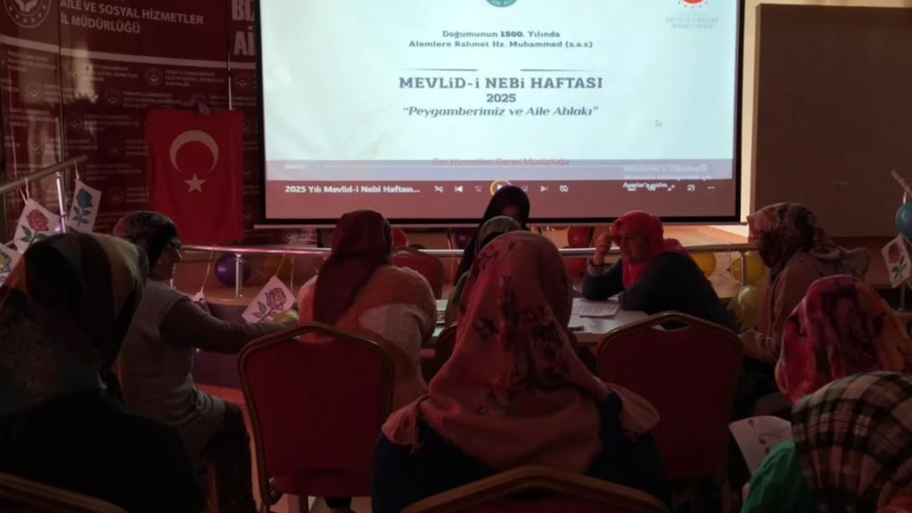 Bayburt’ta engelli bireylere yönelik Mevlid-i Nebi programı düzenlendi