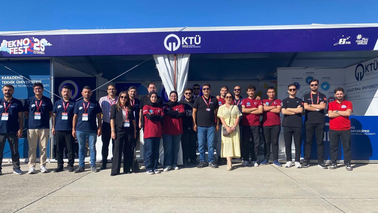 KTÜ Teknofest 2025'te yerini aldı!