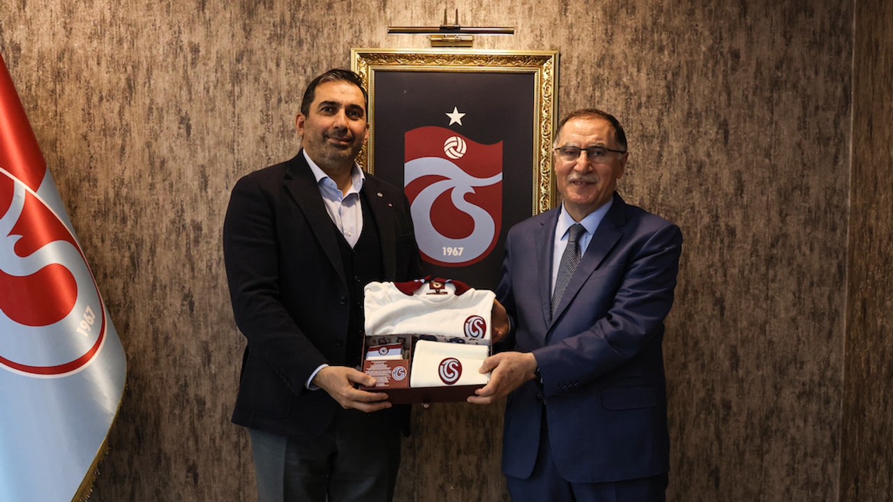 Şeref Malkoç’tan Trabzonspor'a ziyaret