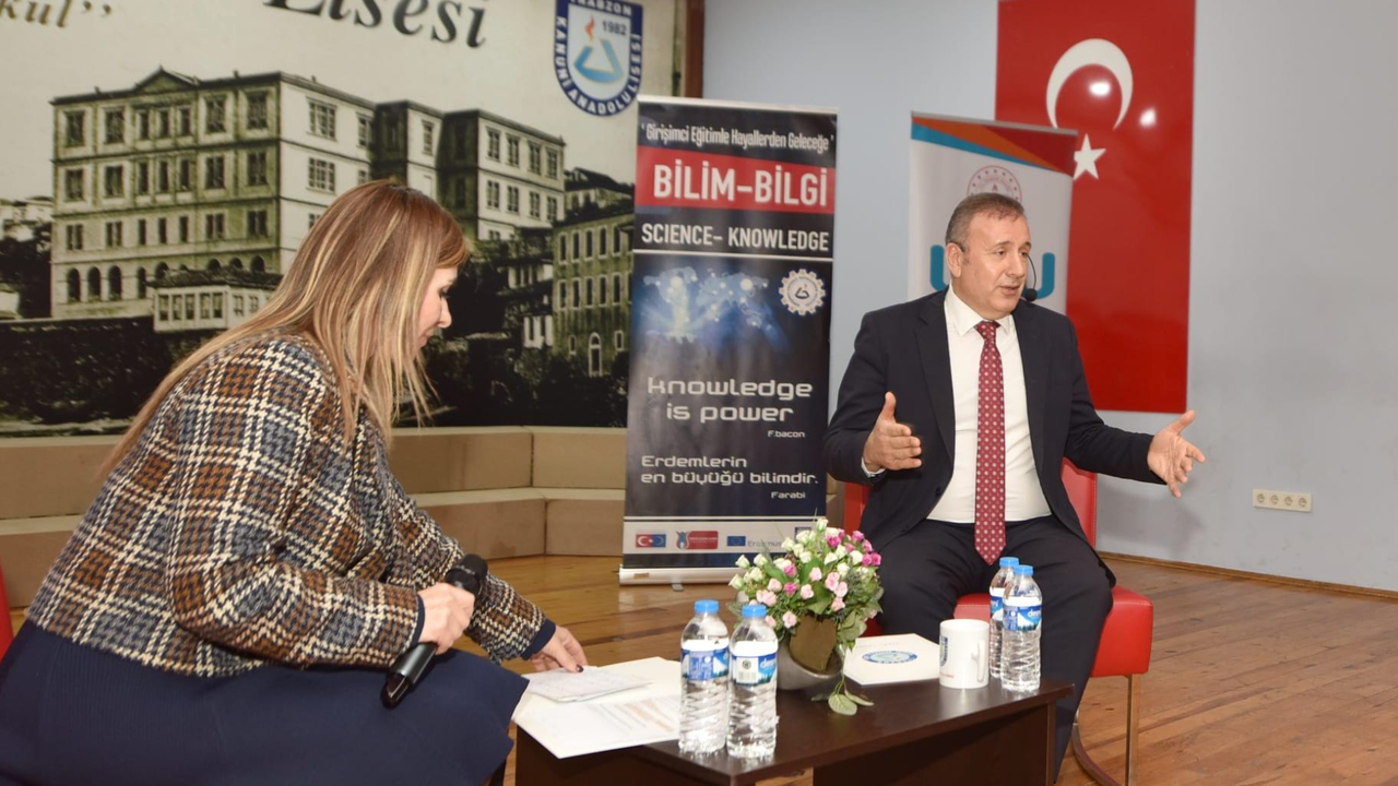 TTSO Başkanı Erkut Çelebi öğrencilerle buluştu