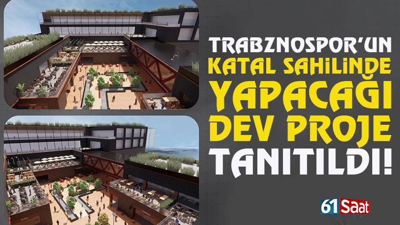 Trabzonspor'un İstanbul Kartal Sahilinde yapacağı dev proje tanıtıldı...