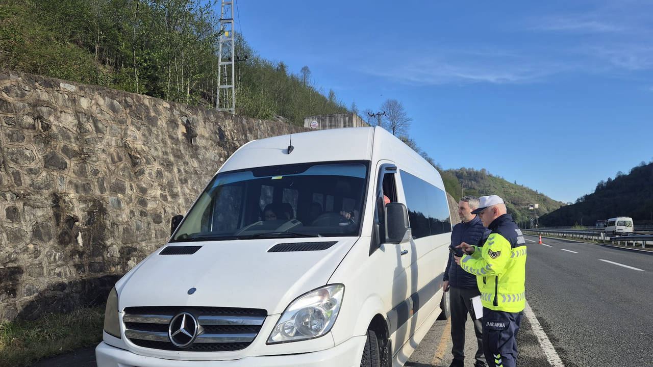 Of'ta öğrenci servisleri denetlendi!