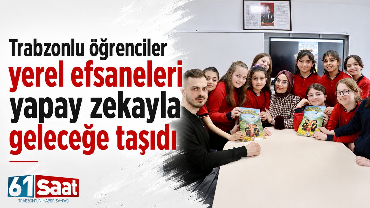 Trabzonlu öğrenciler yerel efsaneleri yapay zekayla geleceğe taşıdı