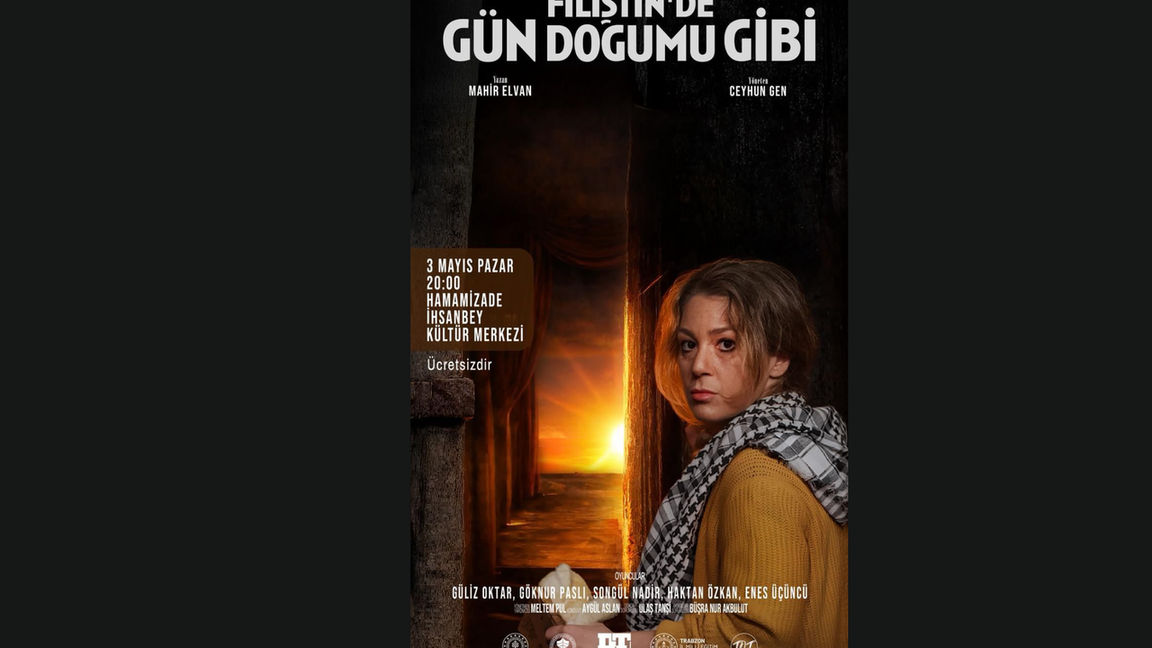 Trabzon Filistin için ses verecek!