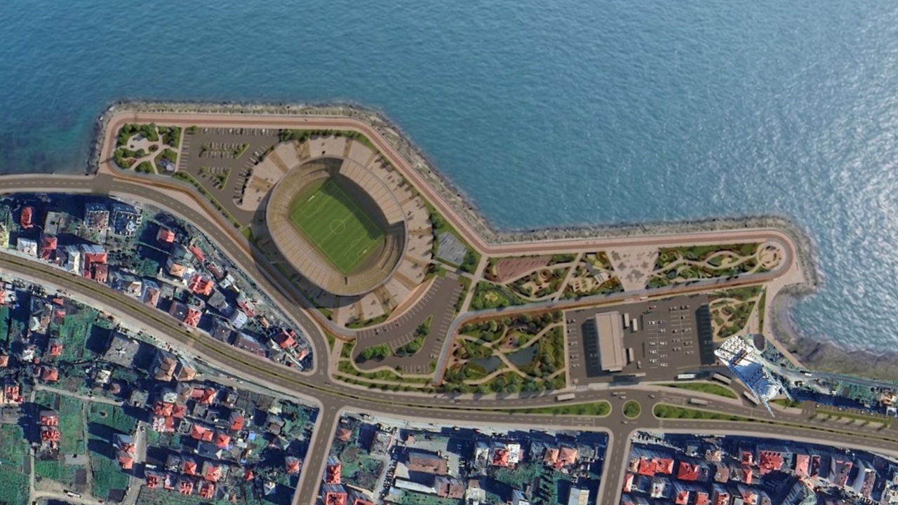 Akçaabat’ta stadyum projesi için kritik incelemeler