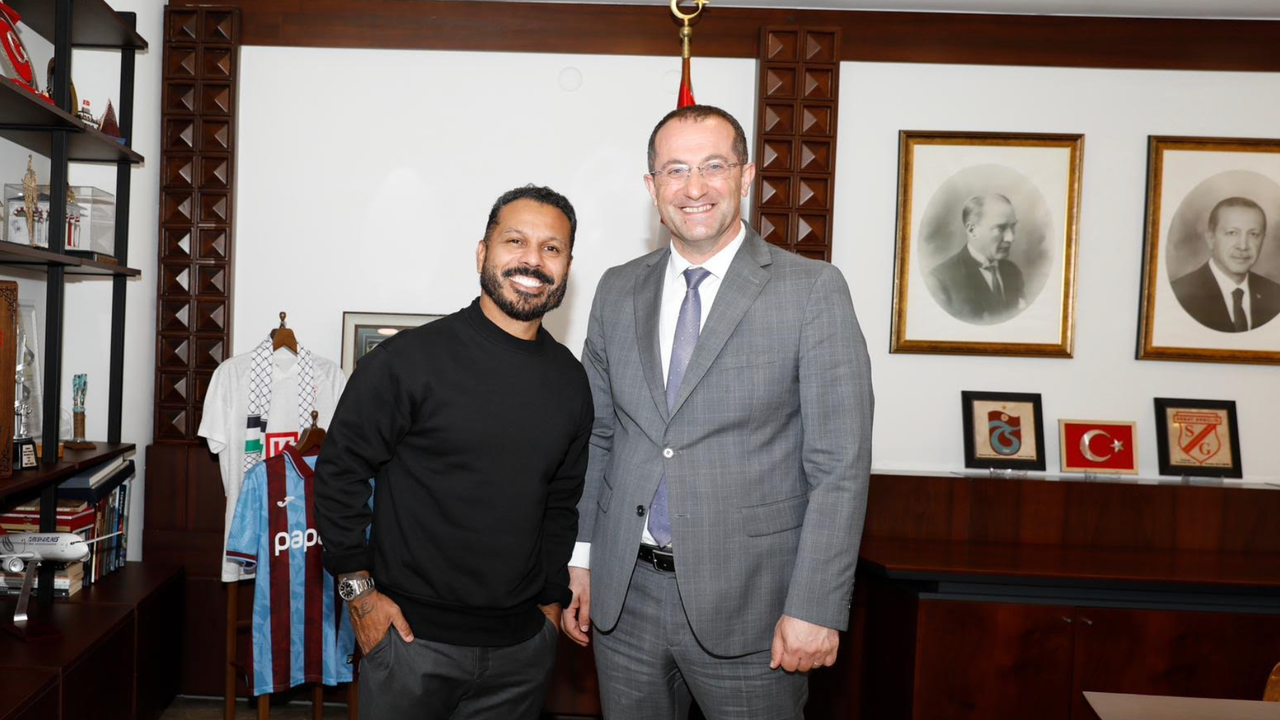 Alanzinho Başkan Ekim'in misafiri oldu