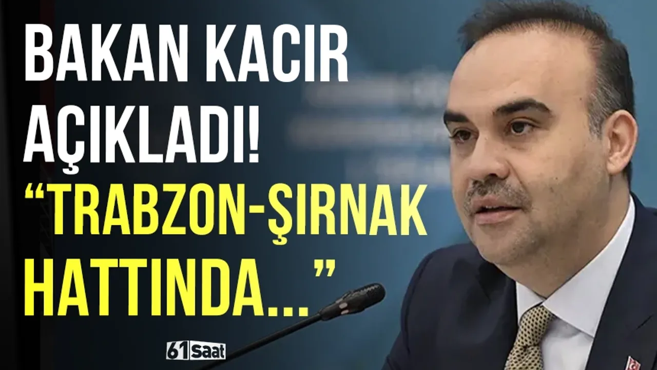 Bakan Kacır açıkladı! 