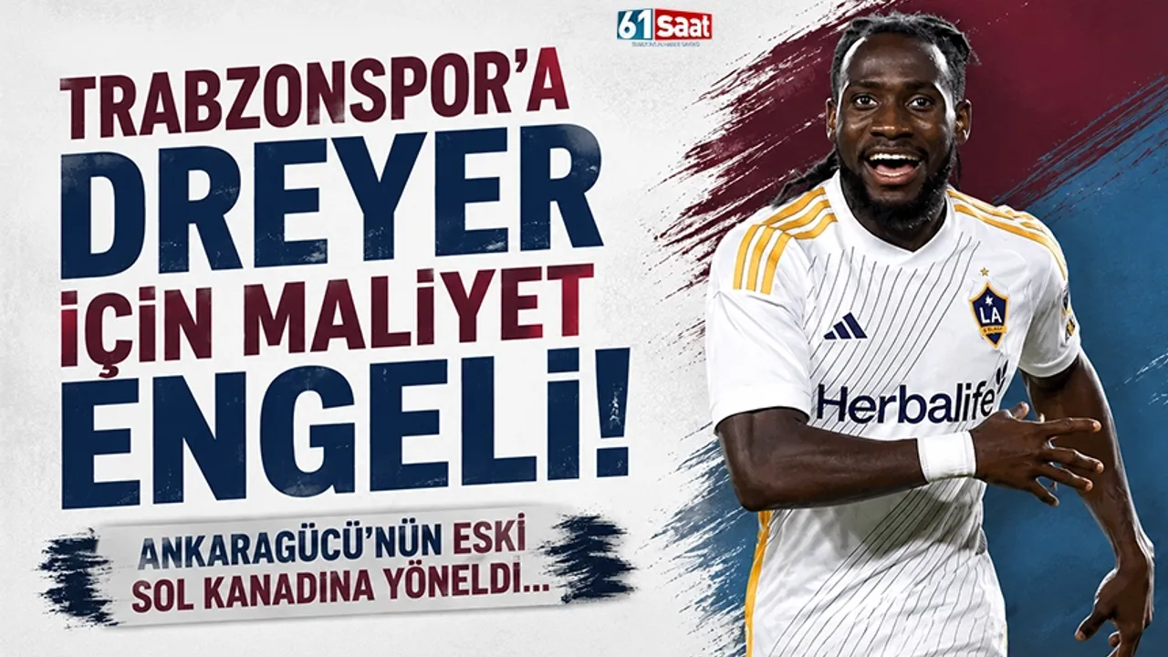 Trabzonspor'a Dreyer için maliyet engeli!... Ankaragücü'nün eski sol kanadına yöneldi...