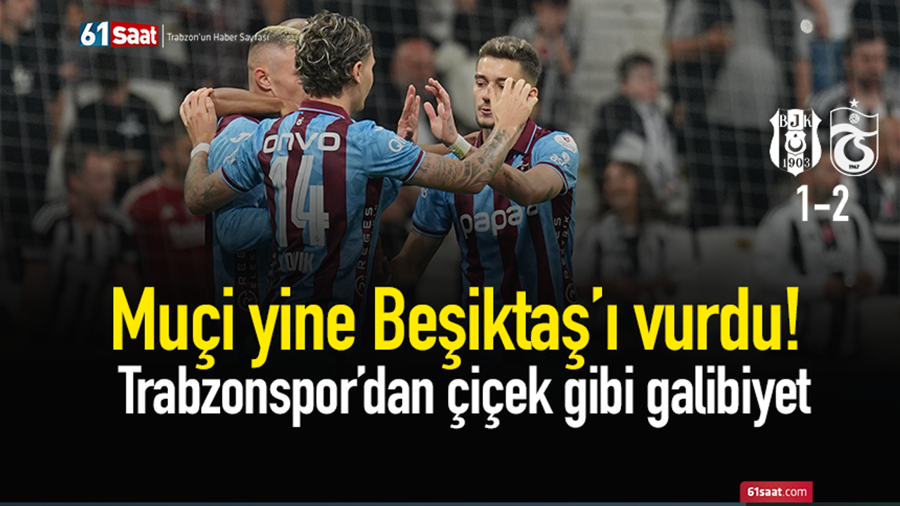 CANLI ANLATIM | Beşiktaş 1-2 Trabzonspor