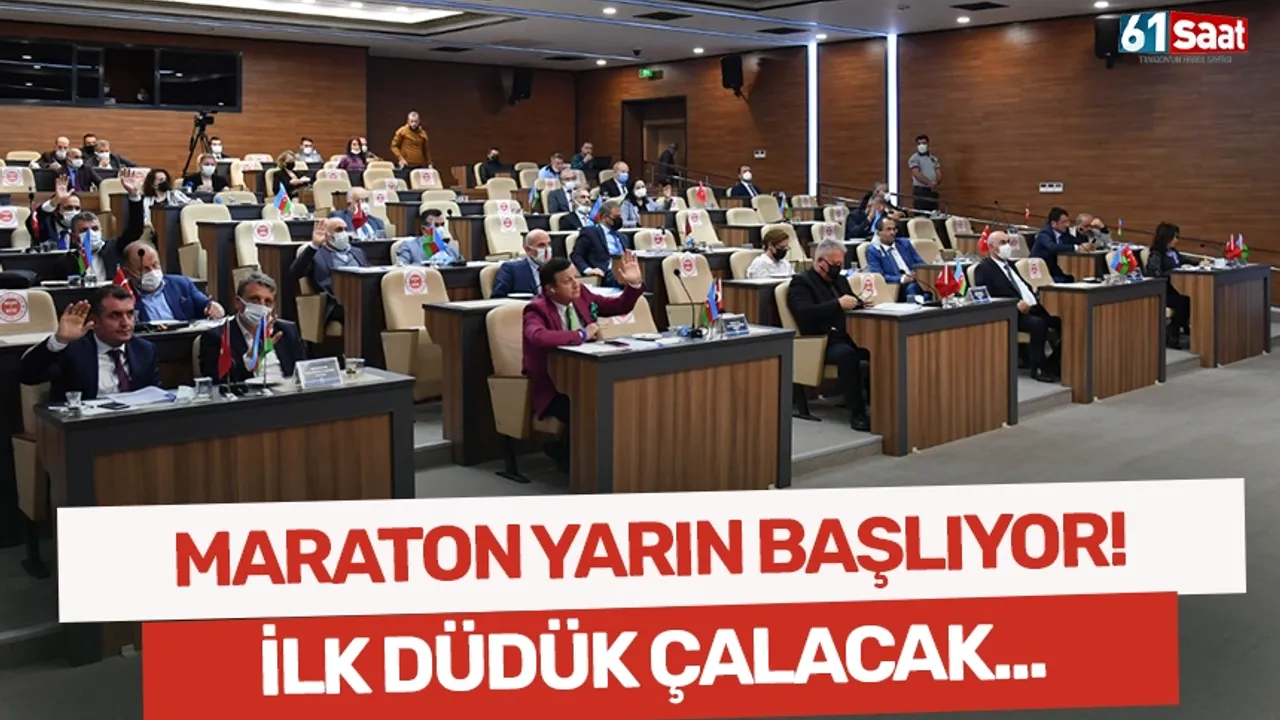 Trabzon'da maraton yarın başlıyor! ilk düdük çalacak...