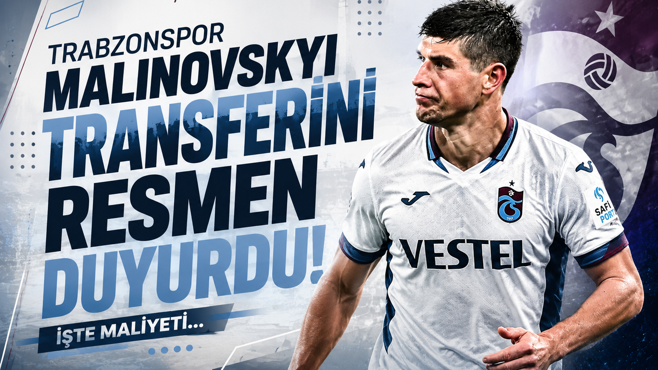 Trabzonspor, Malinovskyi transferini resmen duyurdu! İşte maliyeti...