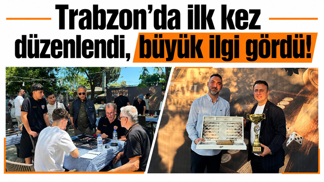 Trabzon’da ilk kez düzenlendi, büyük ilgi gördü!