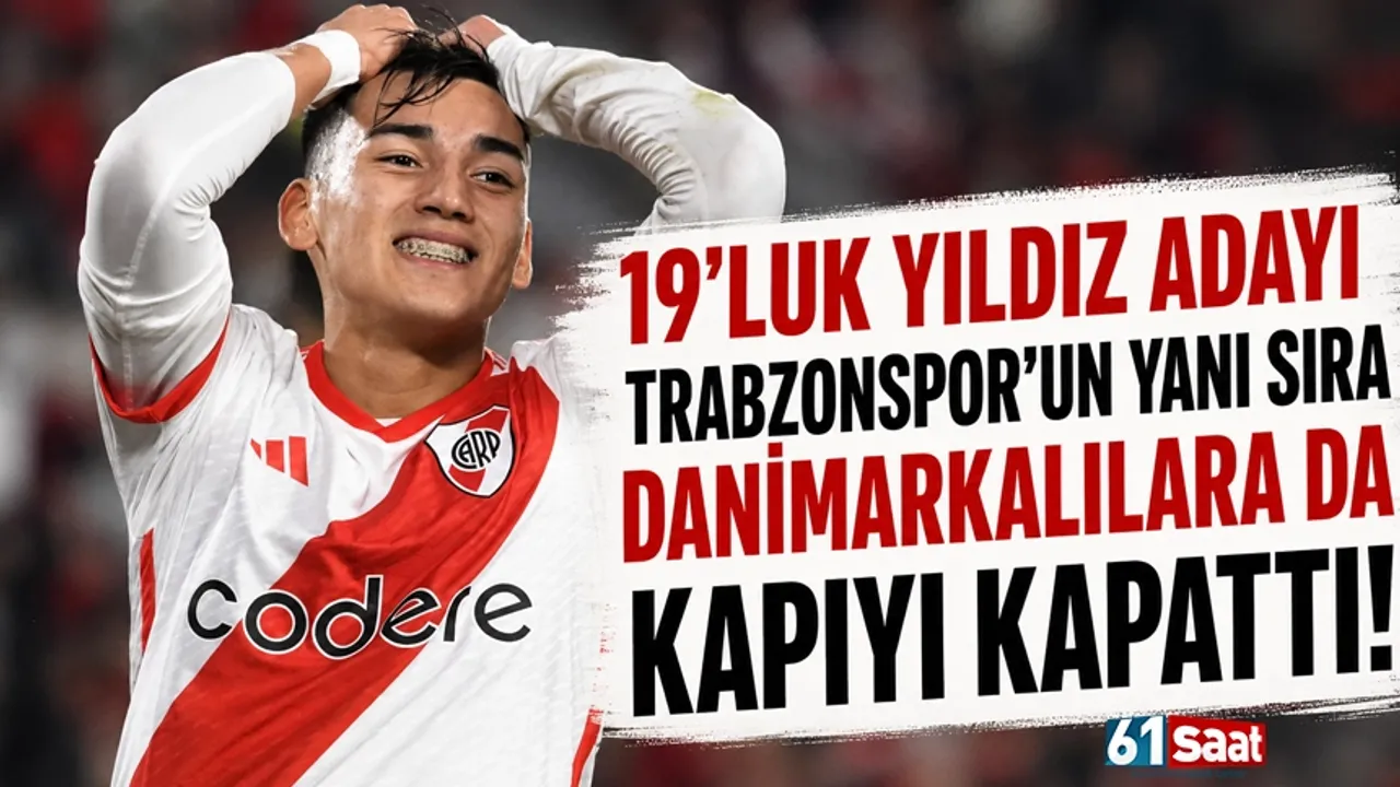 19'luk yıldız adayı Trabzonspor'un ardından Danimarkalıları 