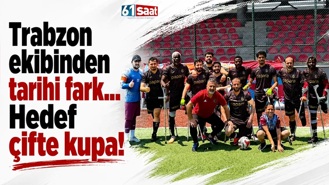 Trabzon ekibinden tarihi fark... Hedef çifte kupa!