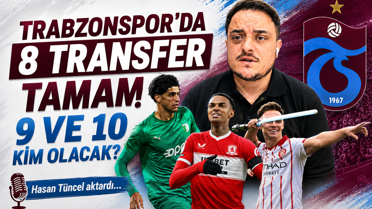 Trabzonspor'da 8 transfer tamam! 9 ve 10 kim olacak