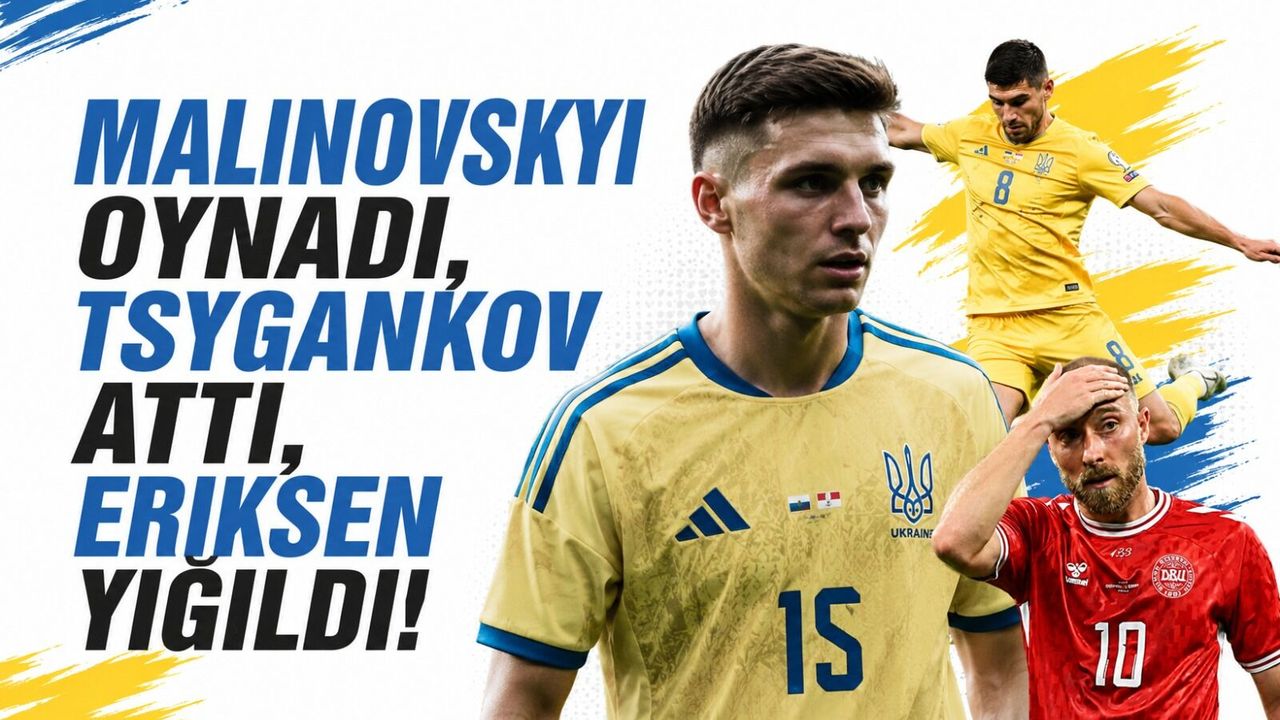 Malinovskyi oynadı, Tsygankov attı, Eriksen yığıldı!