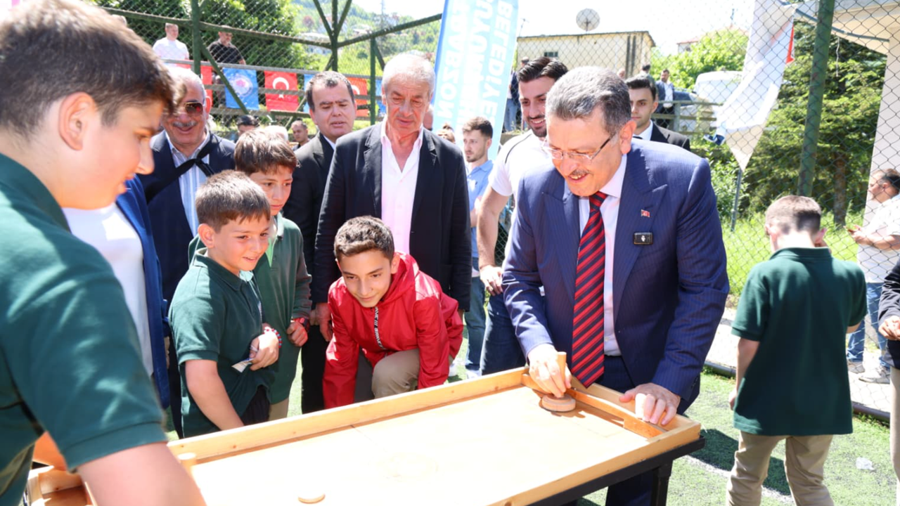 Trabzon’da miniklere özel gün