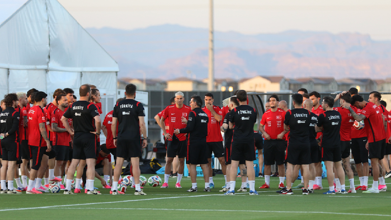 A Milli Futbol Takımı, Arizona'daki ilk antrenmanını tarafta